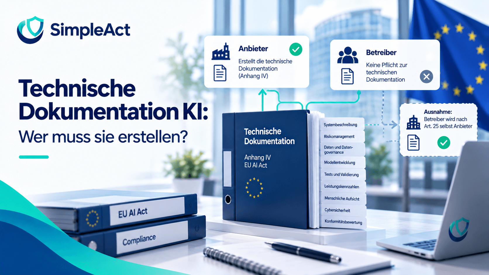 Technische Dokumentation KI: Wer muss sie erstellen?
