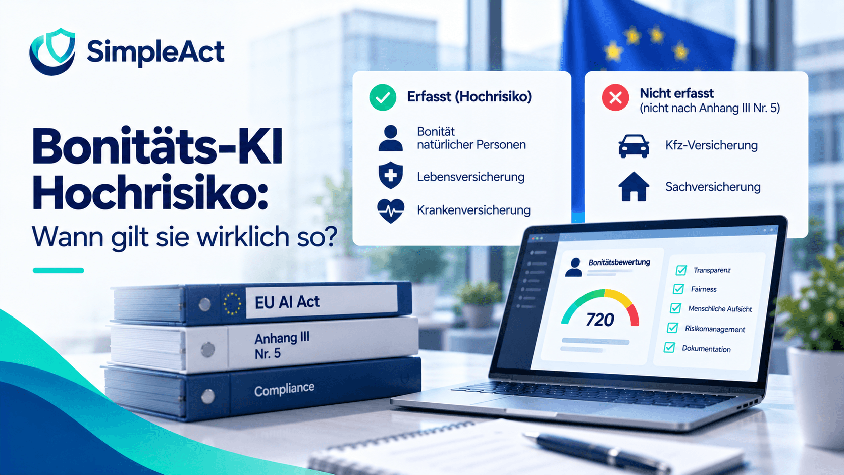 Bonitäts-KI Hochrisiko: Wann gilt sie wirklich so?