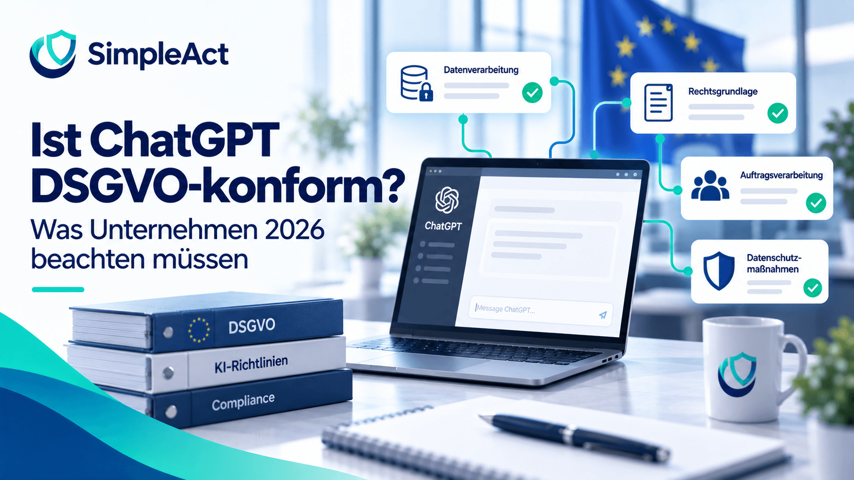 Ist ChatGPT DSGVO-konform? Was Unternehmen 2026 beachten müssen